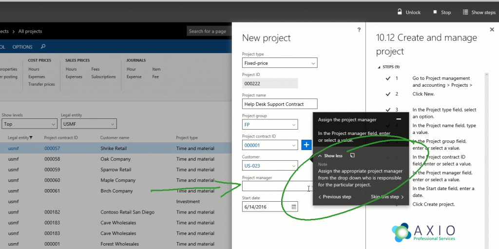 wunderlist task dynamics 365