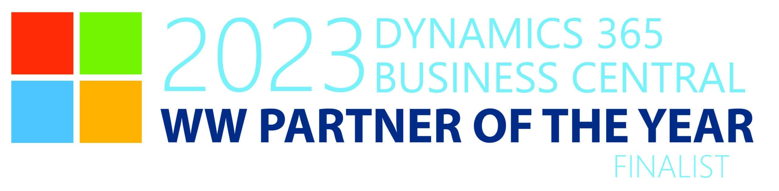 2023 Microsoft Dynamics 365 Worldwide Partner of the Year Finalist