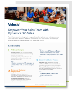 Benefits of Dynamics 365 Sales